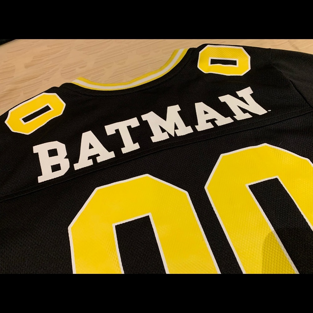 Boys Batman Shirt, hat and glove
